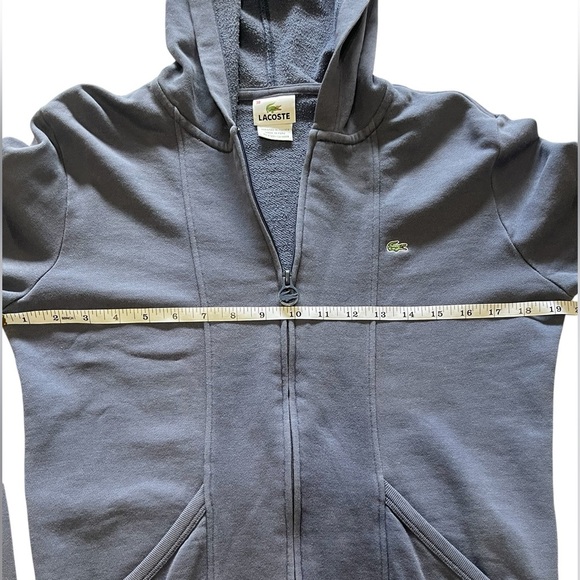 Lacoste Women’s Blue Hoodie Size 38 (Medium) - Picture 5 of 13